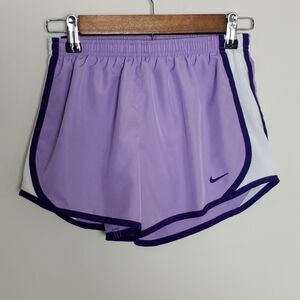 Nike dri-fit purple shorts. Size L.